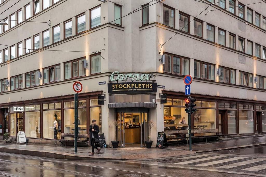 Nordic Host Luxury Apts - Prinsens Gate - Large Mezzanine Studio Осло Екстериор снимка